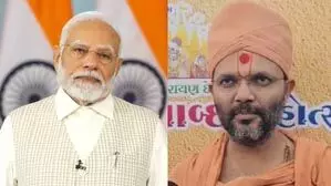 पीएम मोदी ने स्वामीनारायण मंदिर की 200वीं वर्षगांठ पर कार्यक्रम को किया संबोधित, संत स्वामी ने जताया आभार