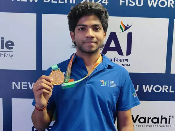 Uma Mahesh ने FISU वर्ल्ड यूनिवर्सिटी चैंपियनशिप में स्वर्ण पदक जीता Uma Mahesh ने FISU वर्ल्ड यूनिवर्सिटी चैंपियनशिप में स्वर्ण पदक जीता