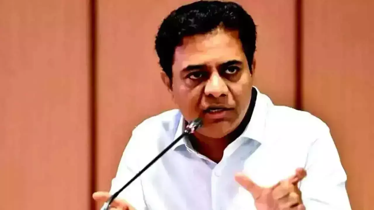 रेवंत रेड्डी के साले का अमृत ठेका रद्द कर जांच का आदेश दें केंद्र - KTR