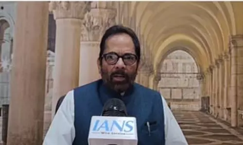 किसी की उद्दंडता और अराजकता से वक्फ का काम रुकने वाला नहीं : मुख्तार अब्बास नकवी