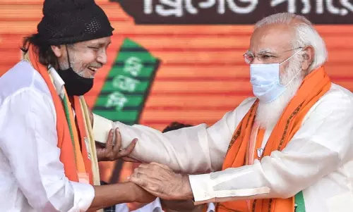 Mithun Chakraborty ने झारखंड में भाजपा के लिए प्रचार किया