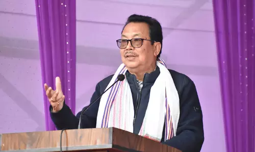 Arunachal के उपमुख्यमंत्री ने युवाओं में नशीली दवाओं के दुरुपयोग के संकट पर चिंता जताई