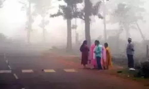 Hyderabad में सर्दी का मौसम शुरू, पटनचेरु में 15.2 डिग्री सेल्सियस तापमान Hyderabad में सर्दी का मौसम शुरू, पटनचेरु में 15.2 डिग्री सेल्सियस तापमान