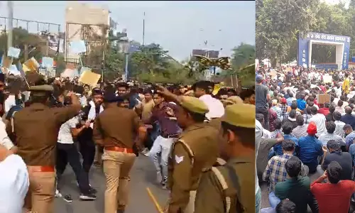 UPPSC छात्र विरोध: अभ्यर्थियों का आयोग कार्यालय के बाहर विरोध प्रदर्शन जारी