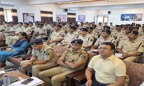 बिलासपुर में पुलिस जवानों के लिए रेंज स्तरीय प्रशिक्षण कार्यशाला का आयोजन
