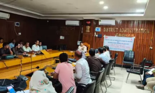 Assam : कछार में 13 नवंबर को धोलाई उपचुनाव के लिए तैयारियां शुरू Assam : कछार में 13 नवंबर को धोलाई उपचुनाव के लिए तैयारियां शुरू