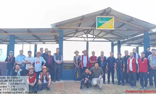 Nagaland :  लाम्पोंग वाकचिंग गांव में बाजार पहुंच सुविधा का उद्घाटन किया गया