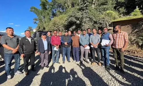 Nagaland : टीआर जेलियांग ने राष्ट्रीय राजमार्ग परियोजनाओं का निरीक्षण शुरू