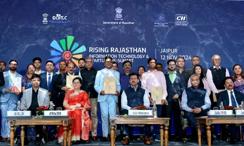 Jaipur: डिजिटल राजस्थान यात्रा को दिखाई झंडी, 145 स्टार्टअप को मिली 5.65 करोड़ की फंडिंग Jaipur: डिजिटल राजस्थान यात्रा को दिखाई झंडी, 145 स्टार्टअप को मिली 5.65 करोड़ की फंडिंग
