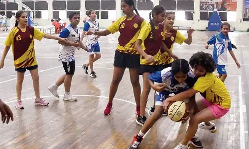 Chandigarh: सेक्रेड हार्ट बास्केटबॉल टूर्नामेंट के अंडर-14 फाइनल में Chandigarh: सेक्रेड हार्ट बास्केटबॉल टूर्नामेंट के अंडर-14 फाइनल में