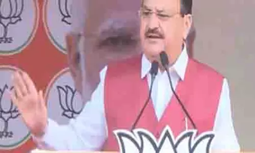 झारखंड में BJP , एनडीए के पक्ष में लहर है...: गिरिडीह रैली में जेपी नड्डा
