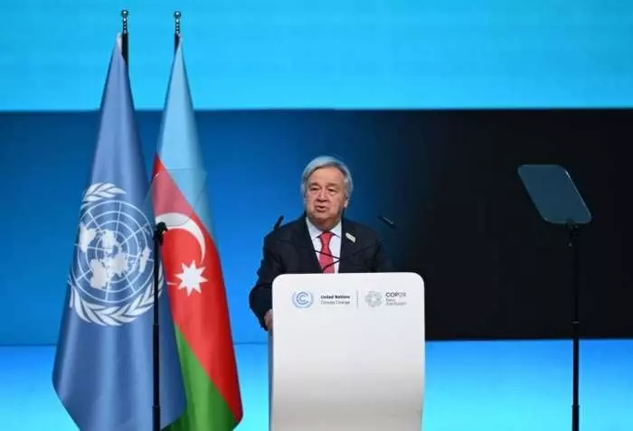 विकासशील देशों को बाकू से खाली हाथ नहीं लौटना चाहिए: UN chief