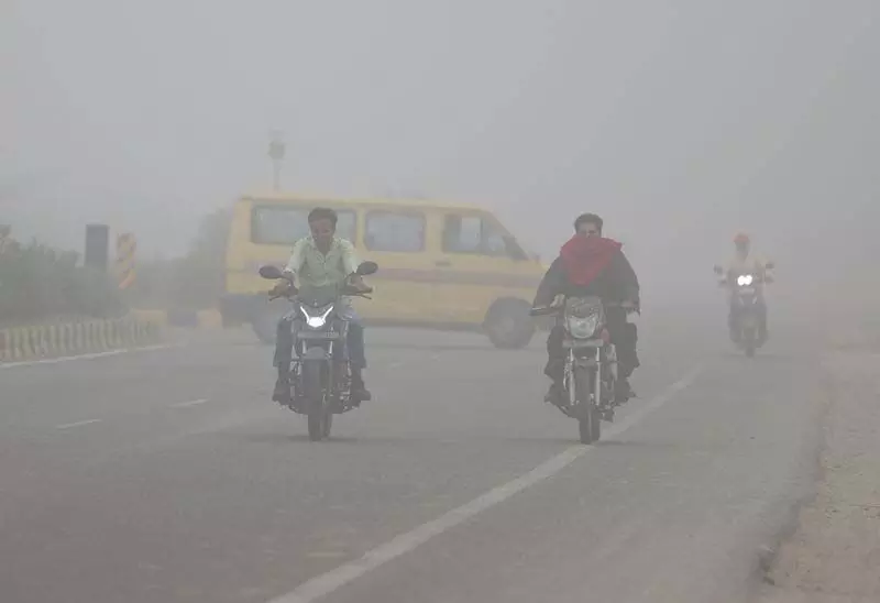 PPCB ने कहा- धुंध के कारण अमृतसर में मौसम धुंधला बना हुआ