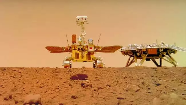 Mars Rover Zhurong: प्राचीन लाल ग्रह महासागर की संभावित तटरेखा खोजी