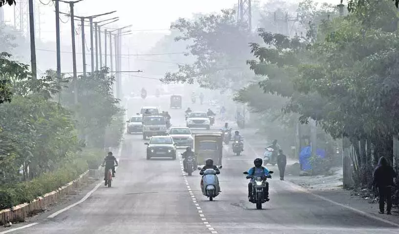 Hyderabad में सर्दी बढ़ने की संभावना, सुबह का न्यूनतम तापमान मौसमी मानकों से ऊपर