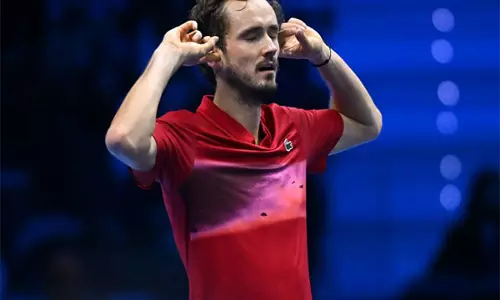ATP Finals: मेदवेदेव ने दूसरे ग्रुप स्टेज मैच में मिनौर पर जीत के साथ वापसी की