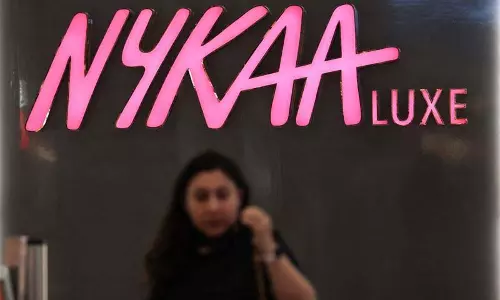 Nykaa के शेयर की कीमत Q2 नतीजों के बाद 5% से ज़्यादा बढ़ी Nykaa के शेयर की कीमत Q2 नतीजों के बाद 5% से ज़्यादा बढ़ी