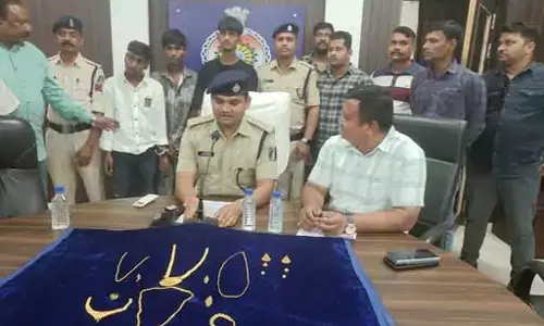 चोरी का खुलासा, 8 लाख के सामान के साथ पकड़ाए शातिर