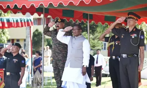 Assam Governor सैनिक स्कूल ग्वालपाड़ा के हीरक जयंती समारोह में शामिल