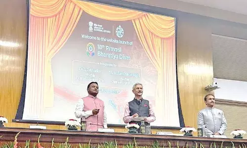 विदेश मंत्री, Odisha CM ने प्रवासी भारतीय दिवस वेबसाइट लॉन्च की