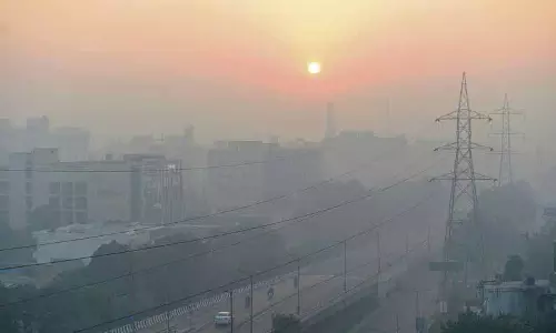 Punjab: क्षेत्र में धुंध ने सूरज को अवरुद्ध कर दिया