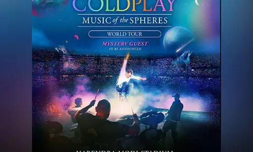Coldplay ने भारत में अपने चौथे शो की घोषणा की Coldplay ने भारत में अपने चौथे शो की घोषणा की