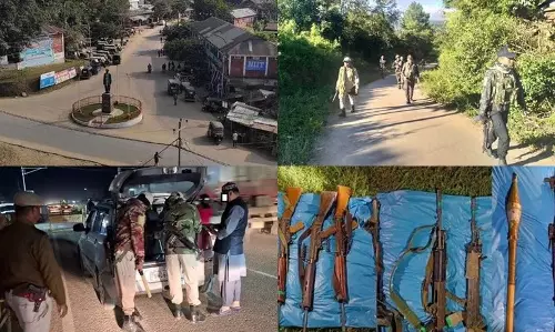 Manipur : मुठभेड़ के एक दिन बाद मणिपुर के तनावग्रस्त जिरीबाम में दो शव मिले