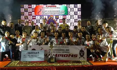 Nagaland : हेड हंटर्स ने 8वीं कैप्टन केंगुरूज़ ट्रॉफी जीती Nagaland : हेड हंटर्स ने 8वीं कैप्टन केंगुरूज़ ट्रॉफी जीती
