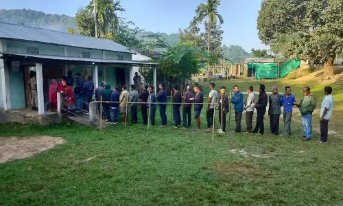 Meghalaya : पश्चिमी गारो हिल्स में गाम्बेग्रे विधानसभा उपचुनाव में भारी मतदान Meghalaya : पश्चिमी गारो हिल्स में गाम्बेग्रे विधानसभा उपचुनाव में भारी मतदान