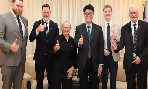 बीजिंग के विरोध के बावजूद डेनिश सांसदों ने Taiwan का दौरा किया