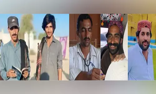 पाकिस्तानी सशस्त्र बलों ने Balochistan में छापेमारी के दौरान छह लोगों का अपहरण किया पाकिस्तानी सशस्त्र बलों ने Balochistan में छापेमारी के दौरान छह लोगों का अपहरण किया