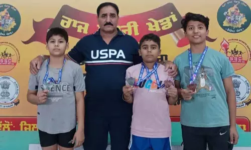 Ludhiana: शहर के जिमनास्टों ने राज्य स्तरीय प्रतियोगिता में पदक हासिल किए Ludhiana: शहर के जिमनास्टों ने राज्य स्तरीय प्रतियोगिता में पदक हासिल किए