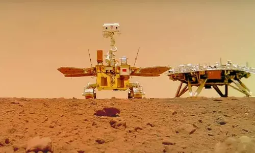 Mars Rover Zhurong: प्राचीन लाल ग्रह महासागर की संभावित तटरेखा खोजी