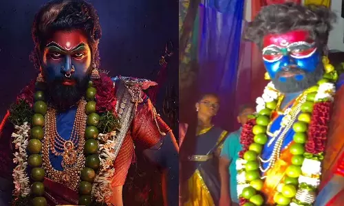 Pushpa 2 The Rule: पुष्पराज एक प्रशंसक है जो अच्छाम बनी के बारे में... Pushpa 2 The Rule: पुष्पराज एक प्रशंसक है जो अच्छाम बनी के बारे में...