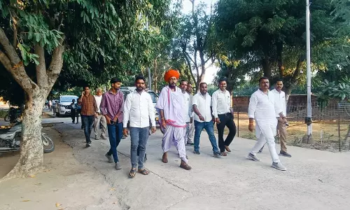 Jalore: राज्यमंत्री ने निष्क्रमणीय पशु राजकीय आवासीय विद्यालय हरियाली का किया औचक निरीक्षण