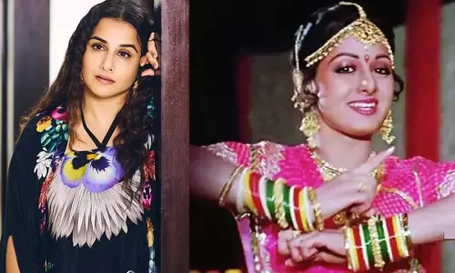 Sridevi की तारीफ करते हुए विद्या बालन ने जताई इच्छा: और कहा....