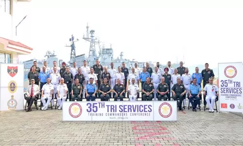 CDS जनरल अनिल चौहान ने कोच्चि में 35वें त्रि-सेवा कमांडरों के सम्मेलन की अध्यक्षता की