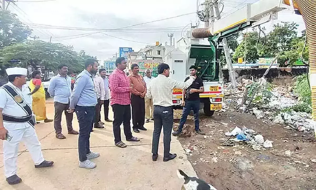 Andhra Pradesh: वैक्यूम क्लीनर का ट्रायल रन आयोजित