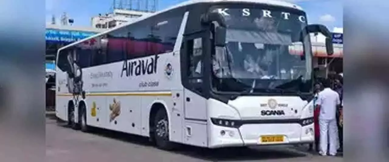 KSRTC ने सबरीमाला के लिए वोल्वो बस सेवा शुरू की