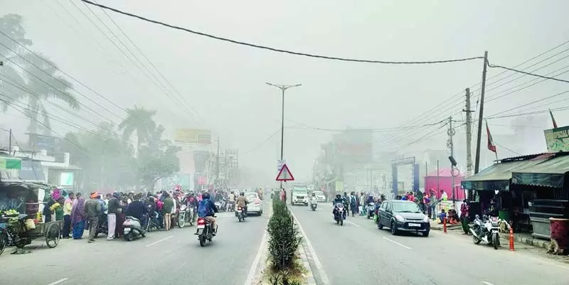 सर्दी के मौसम के चलते दिन-प्रतिदिन कम हो रहा जिला का अधिकतम व न्यूनतम तापमान