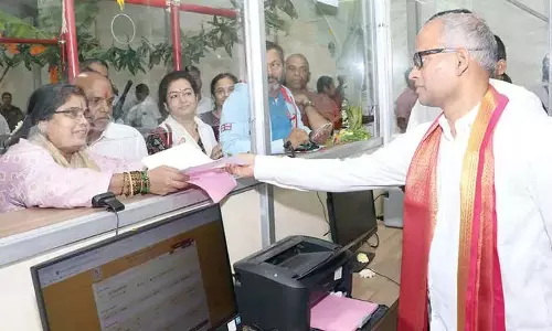 Andhra: श्रीवारी दर्शन ऑफ़लाइन टिकट आवंटन आसान हुआ Andhra: श्रीवारी दर्शन ऑफ़लाइन टिकट आवंटन आसान हुआ