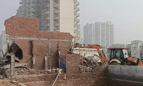Haryana : बसेलवा कॉलोनी के पास अवैध निर्माण ढहाए गए