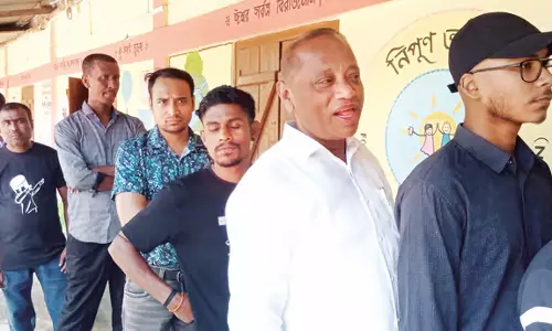 Assam :  ढोलाई उपचुनाव ढोलाई में अच्छा मतदान देखने को मिला