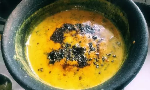 बथुआ से बनायें स्वादिष्ट कढ़ी बिना पकौड़े के बथुआ से बनायें स्वादिष्ट कढ़ी बिना पकौड़े के