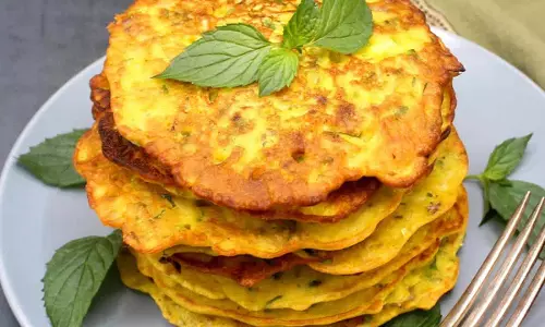 ककड़ी पैनकेक रेसिपी