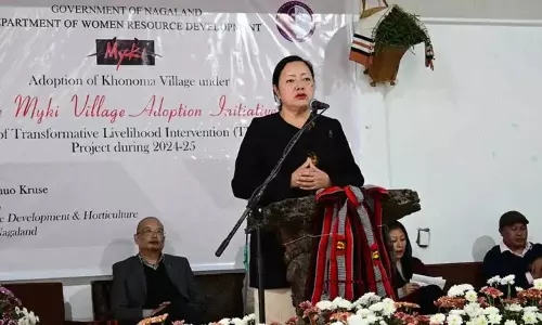 Nagaland : खोनोमा गांव में माईकी गांव गोद लेने की पहल शुरू की गई