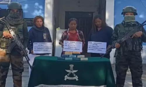 Mizoram: असम राइफल्स ने 1.5 करोड़ की हेरोइन और सुपारी जब्त की Mizoram: असम राइफल्स ने 1.5 करोड़ की हेरोइन और सुपारी जब्त की