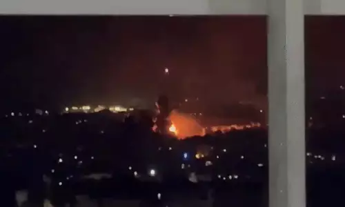 Beirut के शियाह उपनगर पर इज़रायली हवाई हमला