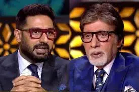 KBC 16 में अभिषेक बच्चन ने किया कुछ ऐसा अमिताभ बच्चन ने कही ये बात