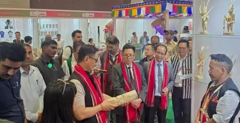 Arunachal प्रदेश राज्य मंडप का उद्घाटन किरेन रिजिजू ने किया